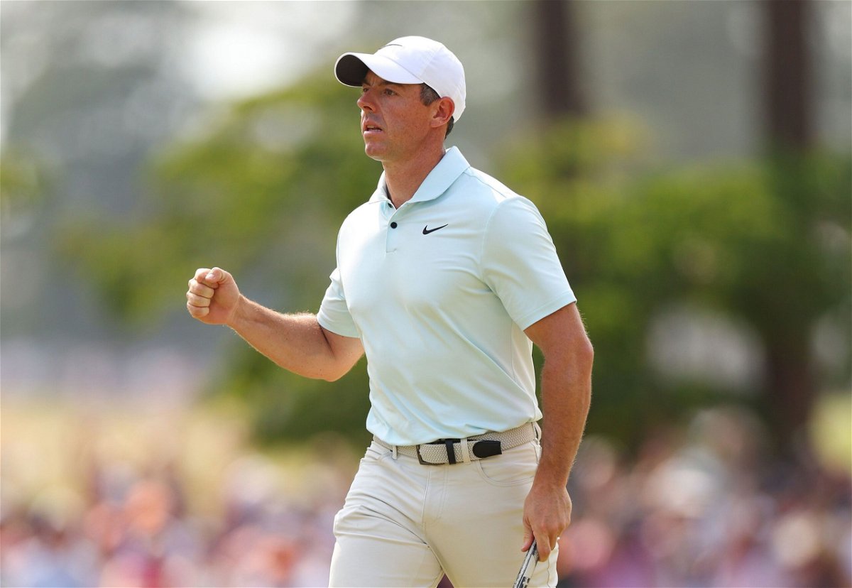 <i>Andrew Redington/Getty Images via CNN Newsource</i><br/>McIlroy had made a brilliant start to his final round to overtake DeChambeau.