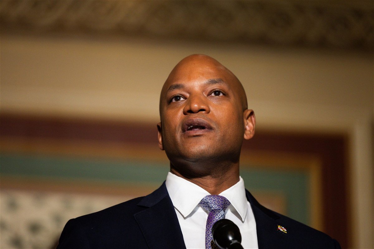 <i>Tierney L. Cross/Bloomberg/Getty Images via CNN Newsource</i><br/>Maryland Gov. Wes Moore