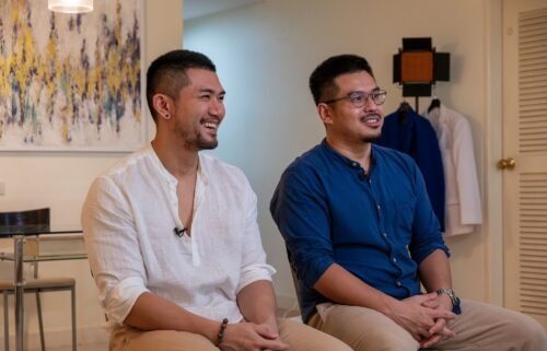 Watit Benjamonkolchai and Pokpong Jitjaiyai say they plan to get married as soon as the law goes into effect