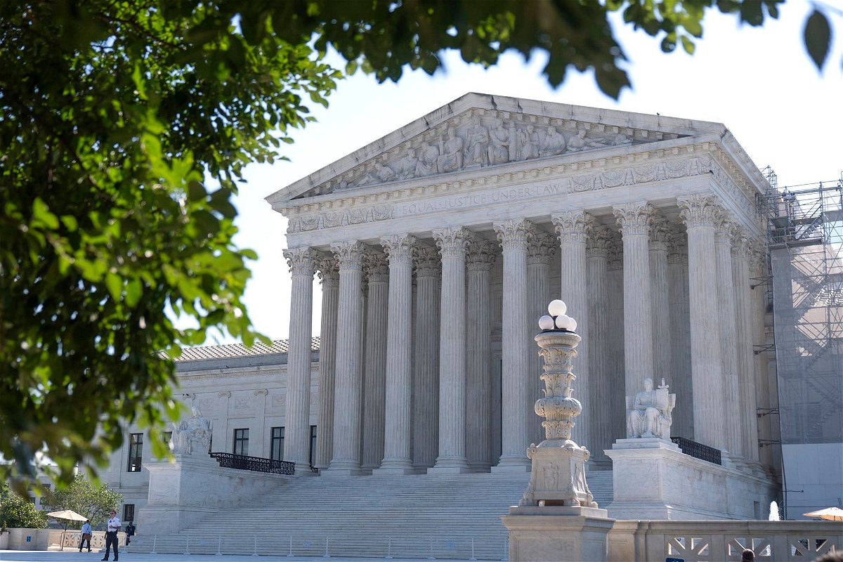 <i>Mark Schiefelbein/AP via CNN Newsource</i><br/>The Supreme Court on June 20 upheld a Trump-era tax on overseas investments.