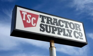 A Tractor Supply Company sign is pictured in Pittsburgh in Feb.2023.