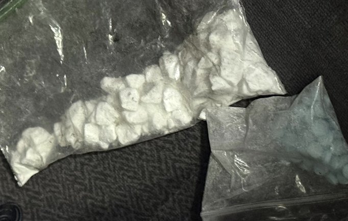 Drug agents display fentanyl pills, powder seized from Bend woman and her SUV