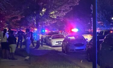 Fort Wayne Police say an officer shot someone during a traffic stop at Hurd and John streets Saturday night.