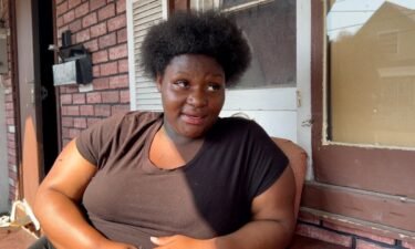 BPS senior Eniece Glenn tells 7 News reporter Yoselin Person that she took the exam inside a classroom with no air conditioning.