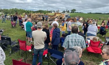 Apple Grove Lutheran congregation finds community in church wreckage.