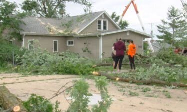 Residents of Janesville are grappling with the aftermath of an EF2 tornado that tore through the city on Saturday
