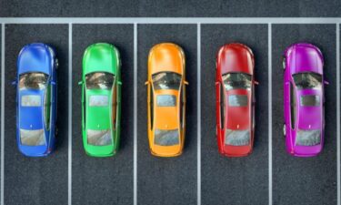 Most popular car colors in Oregon