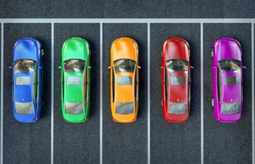 Most popular car colors in Oregon