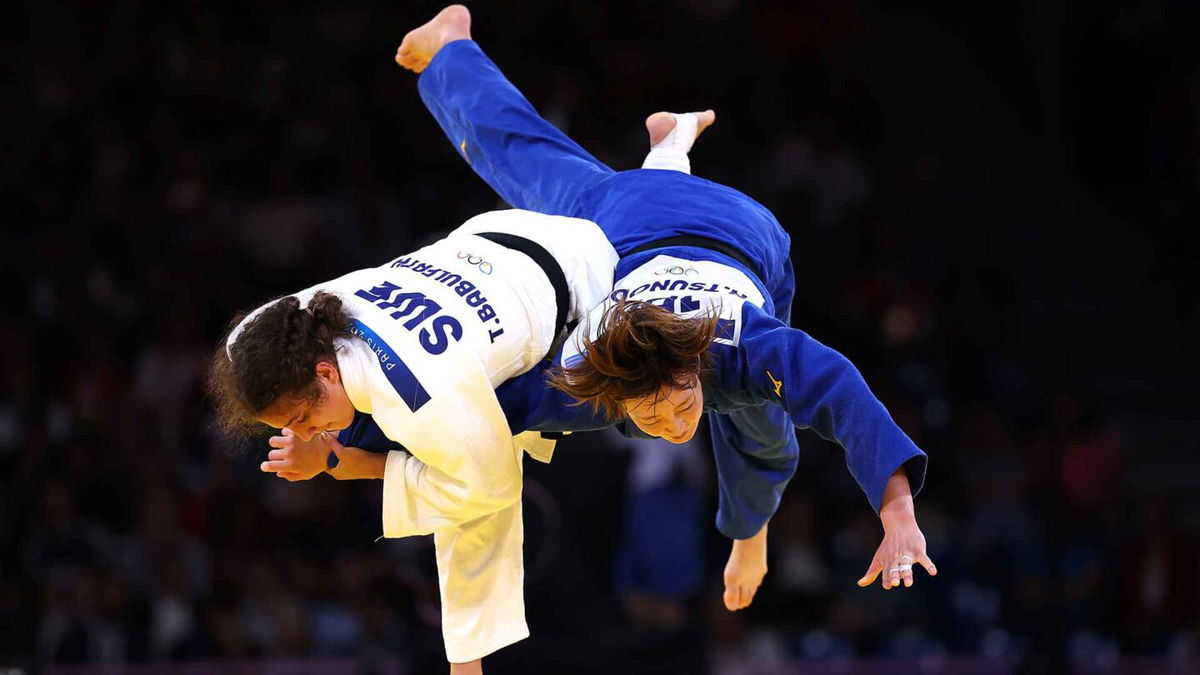 Japan's Natsumi Tsunoda, Kazakhstan's Yeldos Smetov win judo gold KTVZ