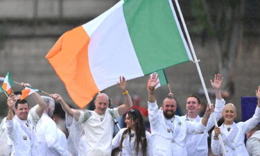 Shane Lowry and Sarah Lavin carry flag for Ireland in 2024 Olympics