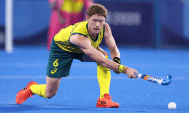 Australian field hockey athlete Matt Dawson speaks after opting for partial finger amputation.