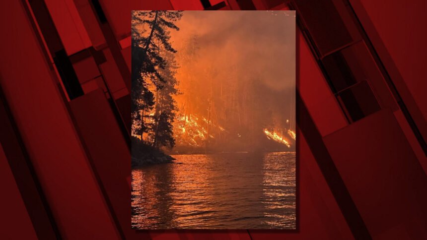Human-caused Pioneer Fire Central Washington USFS