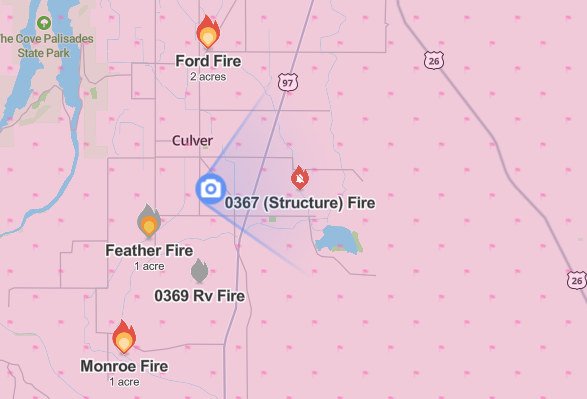 Jefferson County fires Watch Duty 7-8-2