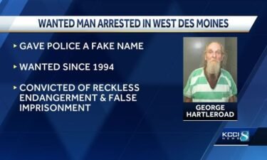 West Des Moines Police arrested George Hartleroad on June 26.