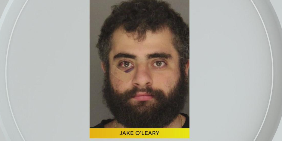 <i>Allegheny County Jail/KDKA via CNN Newsource</i><br/>Jake O'Leary is in custody after he allegedly attacked three other people with a sword inside the Wyndham Grand Hotel in Downtown Pittsburgh