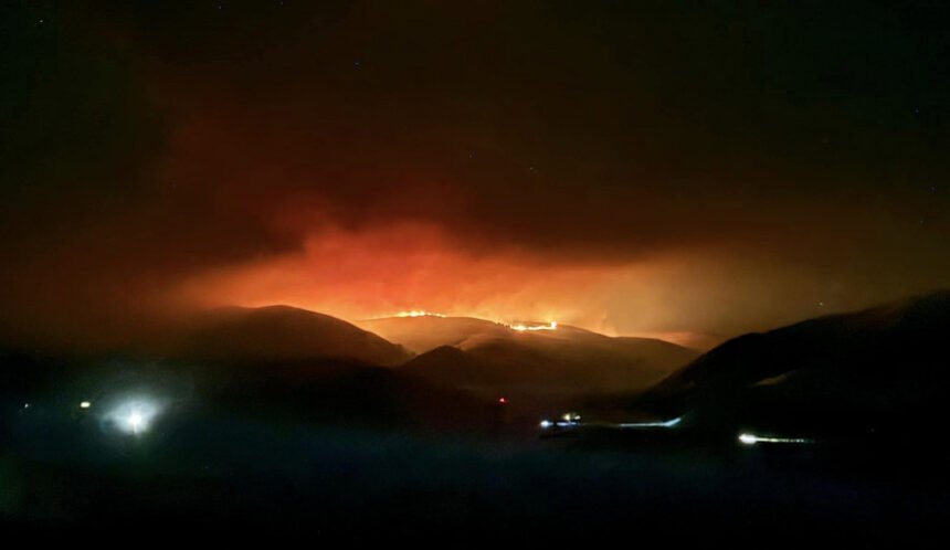 Larch Creek Fire Tygh Valley RFPD 7-9