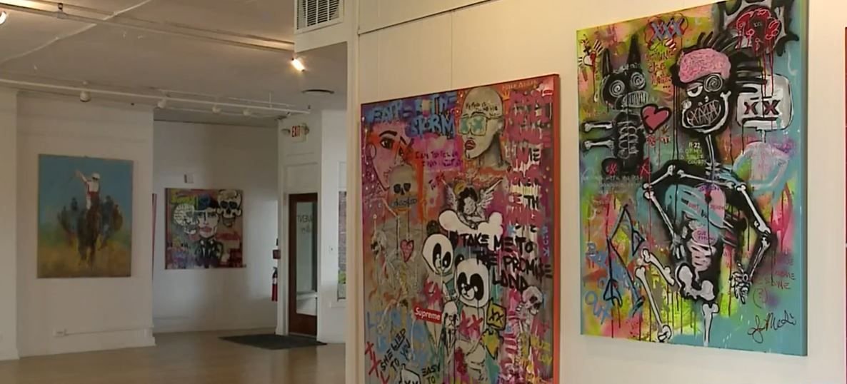 <i>WLKY via CNN Newsource</i><br/>During an event at Mellwood Art Center on Sunday