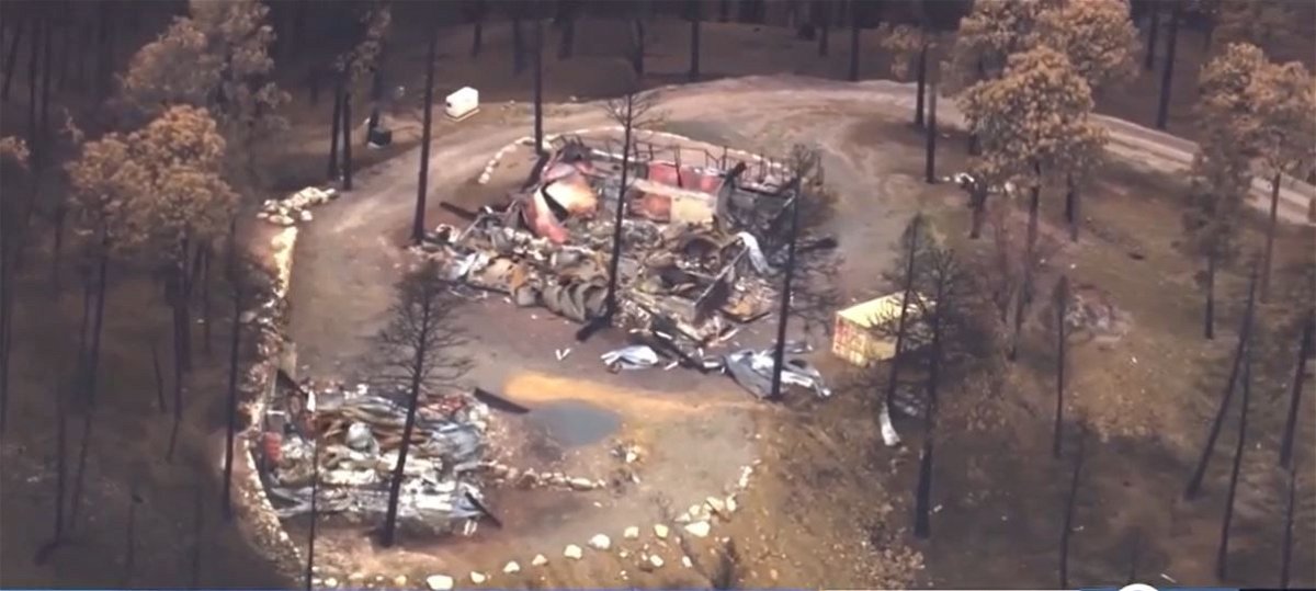 <i>KOAT via CNN Newsource</i><br/>Federal investigators say the Salt Fire on the Mescalero Apache Reservation was likely human caused.