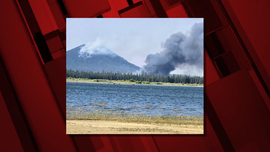 Two fires by Round Mountain Wickiup Reservoir DCSO 7-17
