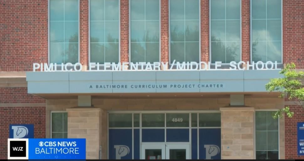 <i>WJZ via CNN Newsource</i><br/>The incident was caught on surveillance cameras at Pimlico Elementary/Middle School in July 2019.