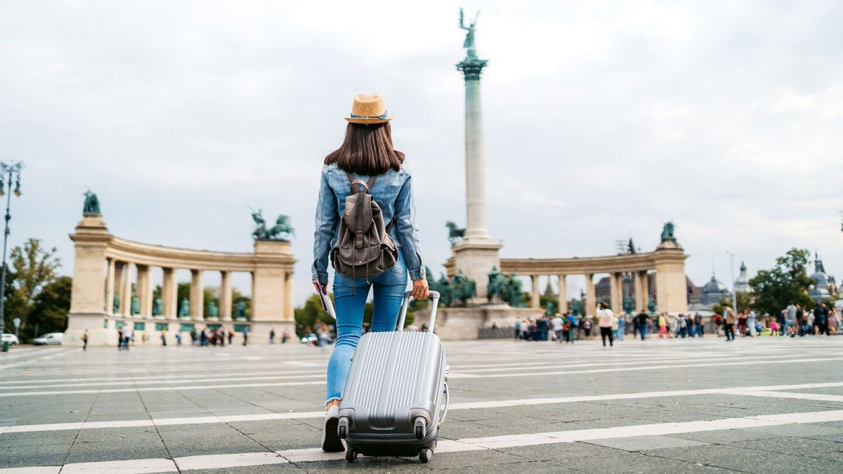 <i>urbazon/E+/Getty Images via CNN Newsource</i><br/>The United States sends millions of tourists around the world each year to see places such as Heroes Square in Budapest