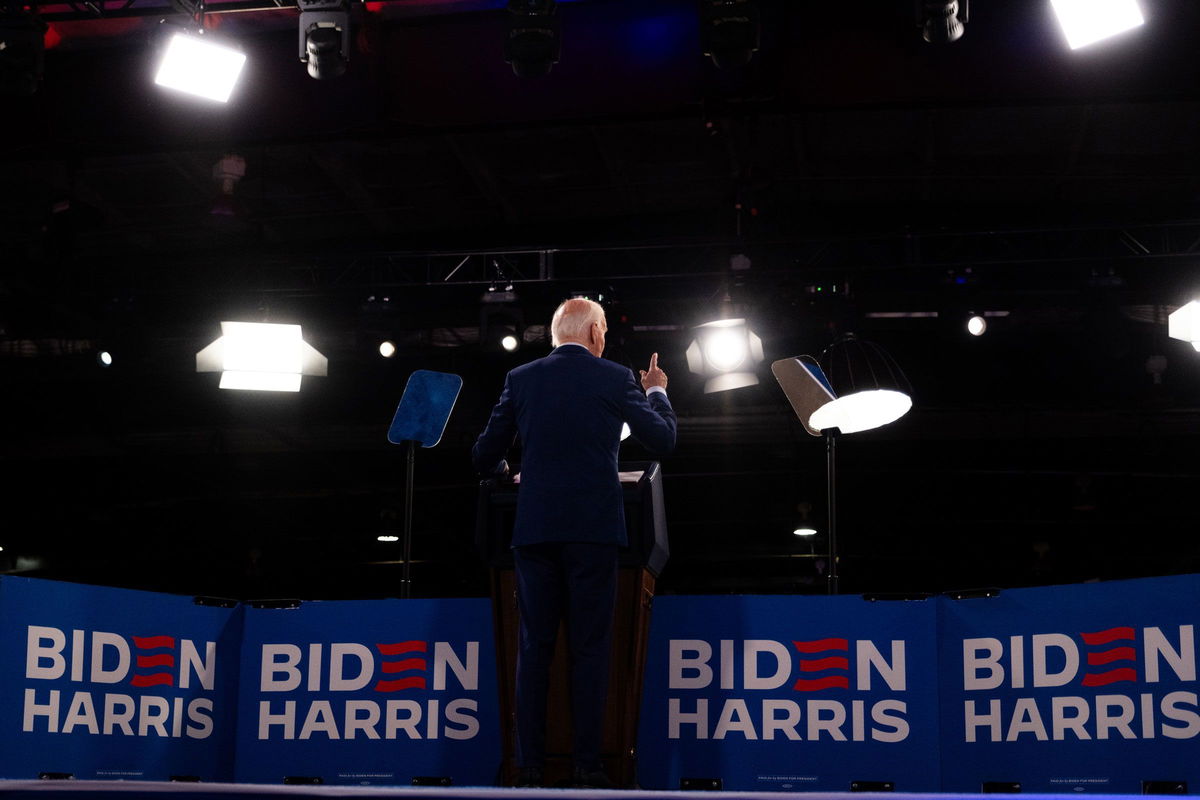 <i>Cornell Watson/Bloomberg/Getty Images via CNN Newsource</i><br/>As President Joe Biden digs in