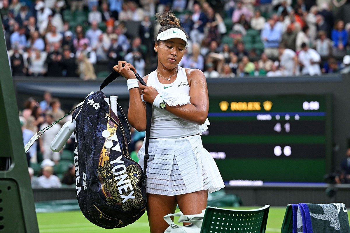 <i>James Veysey/Shutterstock via CNN Newsource</i><br/>Naomi Osaka still hasn't been past the third round of Wimbledon.