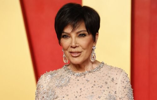 Media personality Kris Jenner attends the Vanity Fair Oscars Party at the Wallis Annenberg Center for the Performing Arts in Beverly Hills