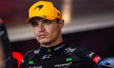 Lando Norris was left furious after retiring from Sunday's race.
