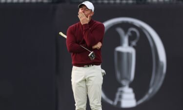 McIlroy cut an exasperated figure during much of the second round.