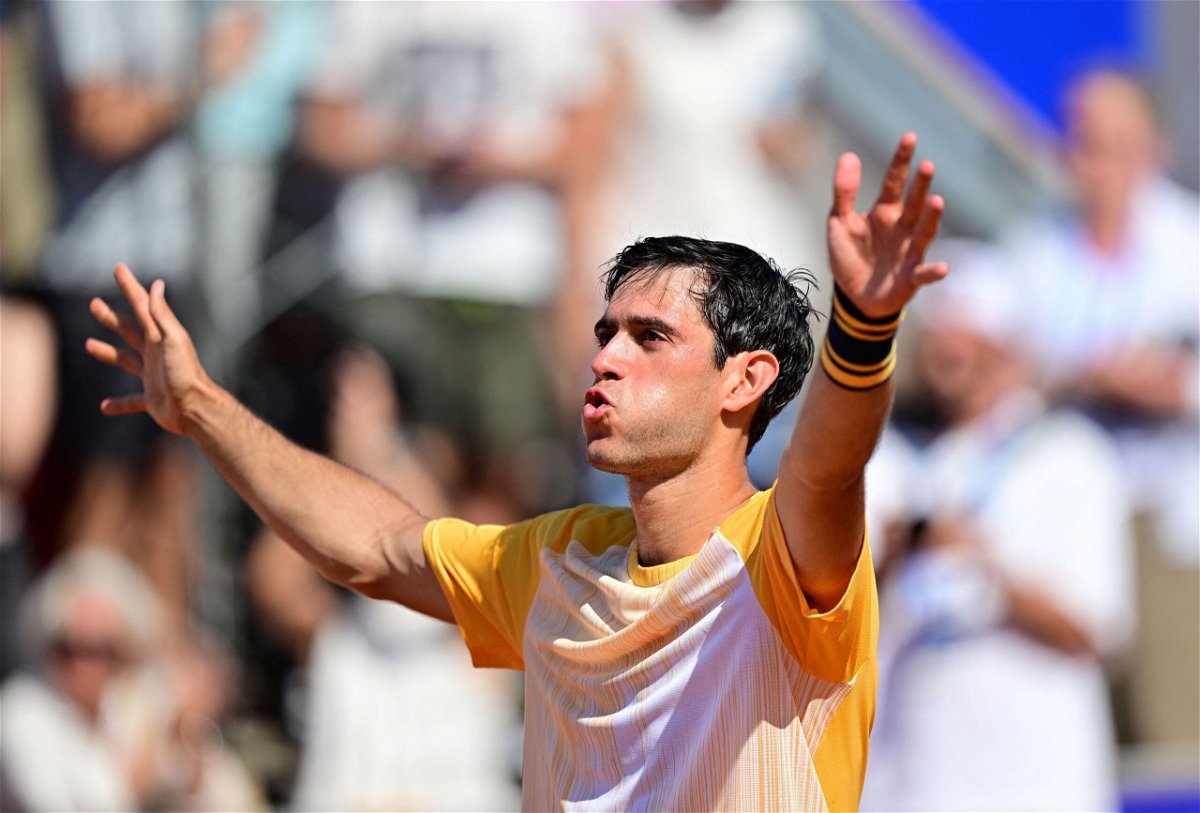 <i>Bjorn Larsson Rosvall/TT News Agency/Reuters via CNN Newsource</i><br/>Nuno Borges claimed the first ATP title of his career.