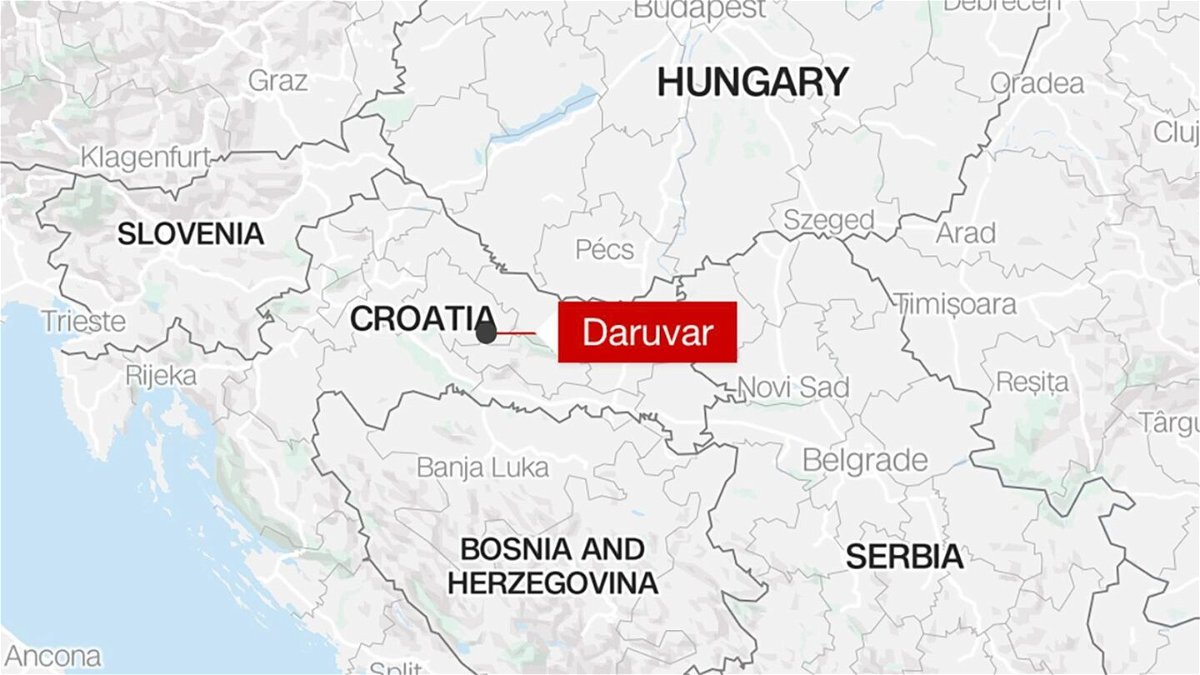 <i>CNN via CNN Newsource</i><br/>A man with a firearm entered a private home for the elderly in the town of Daruvar