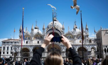 Tourists wanting to view the Basilica in Saint Mark's Square have had to pay for the privilege