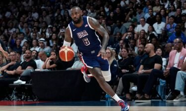 LeBron James is the first male basketball player to receive this distinction -  as Team USA’s male flag bearer for the Opening Ceremony of the Paris Olympic Games.