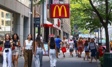 McDonald's said that 93% of US locations will keep the $5 deal on menus for another month.