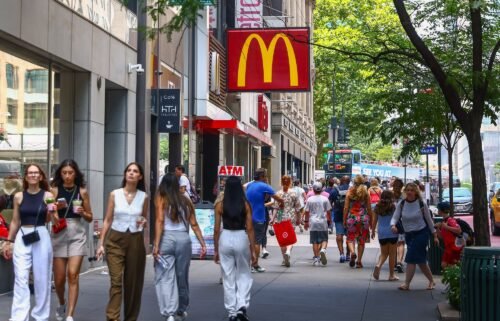 McDonald's said that 93% of US locations will keep the $5 deal on menus for another month.