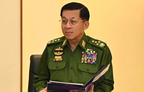 Senior Gen. Min Aung Hlain leader of Myanmar’s military junta