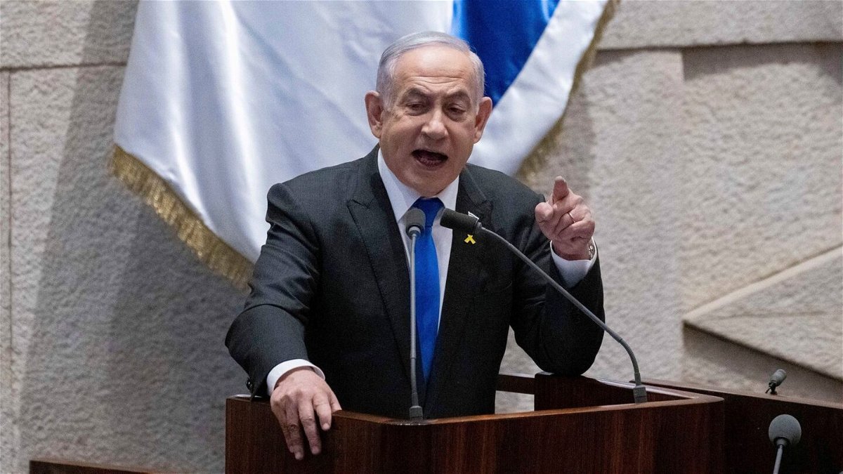 <i>Ohad Zwigenberg/AP via CNN Newsource</i><br/>A group of Israeli figures sent US congressional leadership a letter accusing Israeli Prime Minister Benjamin Netanyahu