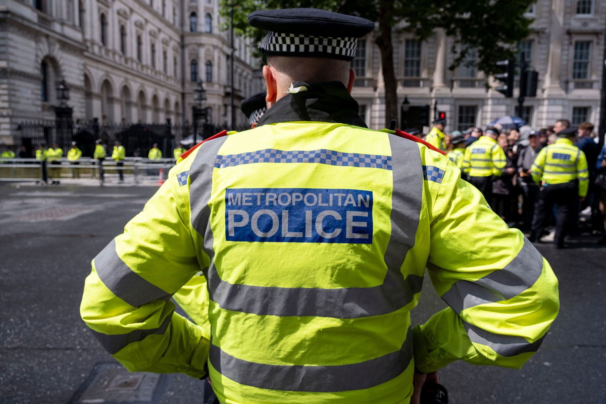 <i>Mike Kemp/In Pictures/Getty Images/File via CNN Newsource</i><br/>Metropolitan Police in Whitehall