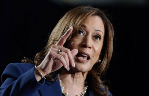 As Vice President Kamala Harris held a rally for the first time as the likely Democratic presidential nominee