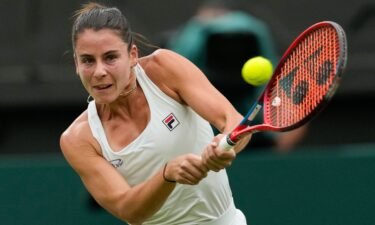 Emma Navarro was knocked out by Jasmine Paolini in the Wimbledon quarterfinals.