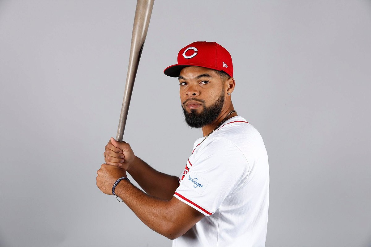 <i>Chris Coduto/MLB/Getty Images via CNN Newsource</i><br/>Rece Hinds has burst on to the scene in MLB.