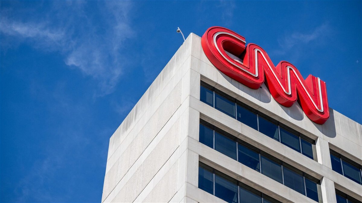 <i>Brandon Bell/Getty Images via CNN Newsource</i><br/>An exterior view of the former world headquarters for the Cable News Network (CNN) on November 17