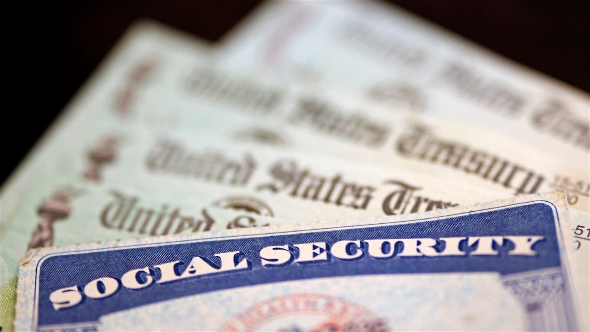 <i>Kevin Dietsch/Getty Images via CNN Newsource</i><br/>Former President Donald Trump has pledged not to cut Social Security benefits.