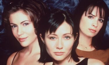 The Cast Of "Charmed." From L-R: Alyssa Milano