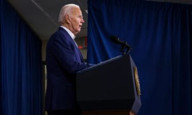 President Joe Biden speaks after his Republican opponent Donald Trump was injured following a shooting at an election rally in Pennsylvania.