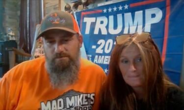 Mike and Amber DiFrischia speak to CNN's Erin Burnett on Sunday about the cellphone video they captured of a gunman firing at former President Donald Trump at a rally in Butler