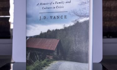 Book: Hillbilly Elegy by author JD Vance on October 8