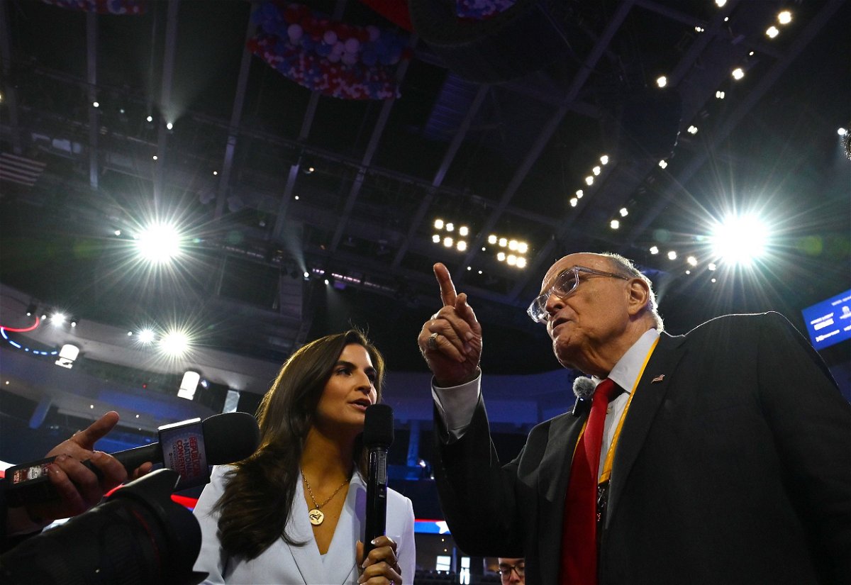 <i>Bernadette Tuazon/CNN via CNN Newsource</i><br/>Rudy Giuliani has drained roughly half of the money in a personal bank account in the last week to pay for personal expenses