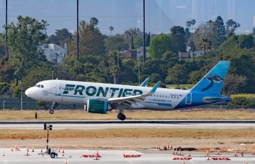 Frontier Airlines at Los Angeles International Airport
